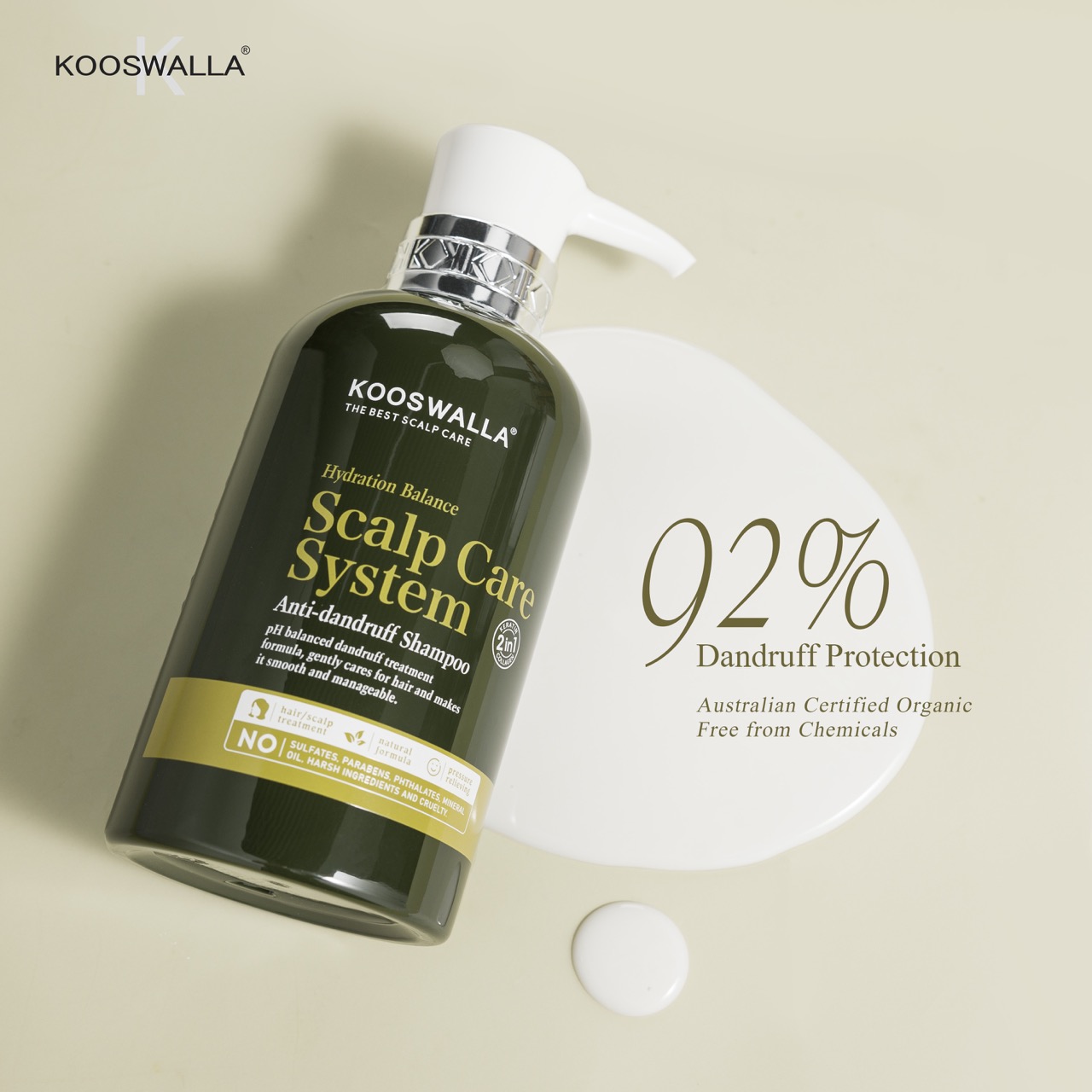 Anti-Dandruff Shampoo – Gently Clean Scalp